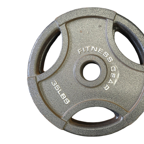 Vist Large View of Product Image Which is Used 35 LB OLY PLATE Olympic Plate (Each) 35 lb