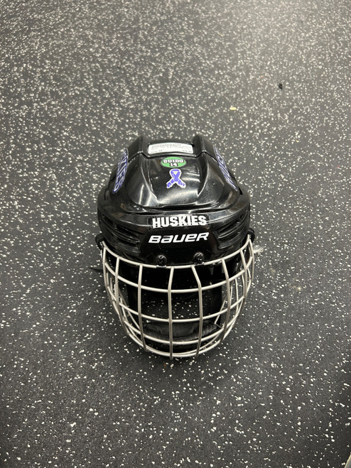 Vist Large View of Product Image Which is Used Bauer IMS 5.0 EXPIRED Helmet Cage Combo Black SM