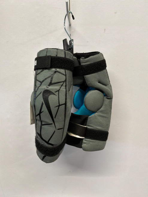 Vist Large View of Product Image Which is Used Nike ELBOW PADS Lacrosse Arm Pads/Guards Grey LG