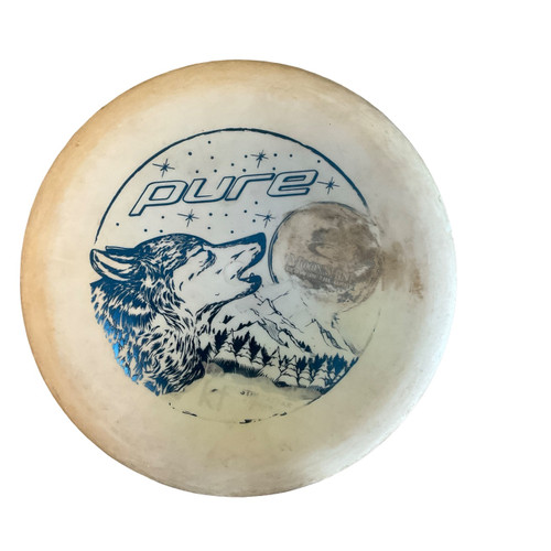 Vist Large View of Product Image Which is Used Latitude 64 KT PURE Disc Golf Putter White