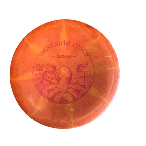 Vist Large View of Product Image Which is Used Westside ORIGIO TURSAS Disc Golf Mid Range Orange