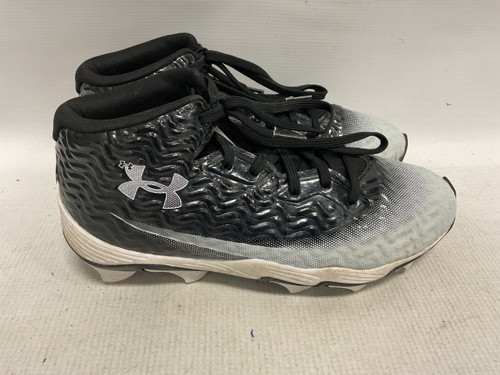 Vist Large View of Product Image Which is Used Under Armour BB/SB Cleats Black Junior 06