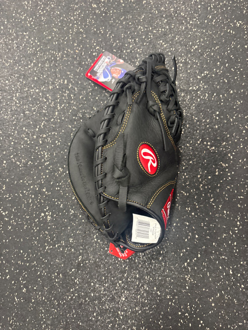 Vist Large View of Product Image Which is Used Rawlings RCM325B BB/SB Catchers LH Throw Black 32 1/2"