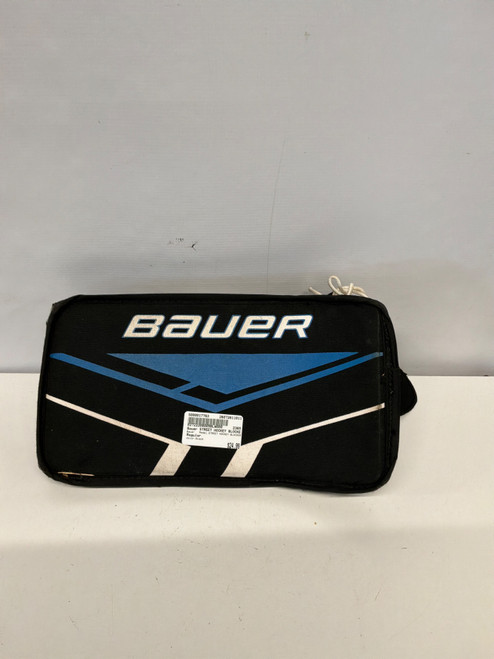 Vist Large View of Product Image Which is Used Bauer STREET HOCKEY BLOCKER Senior Goalie Blocker Black