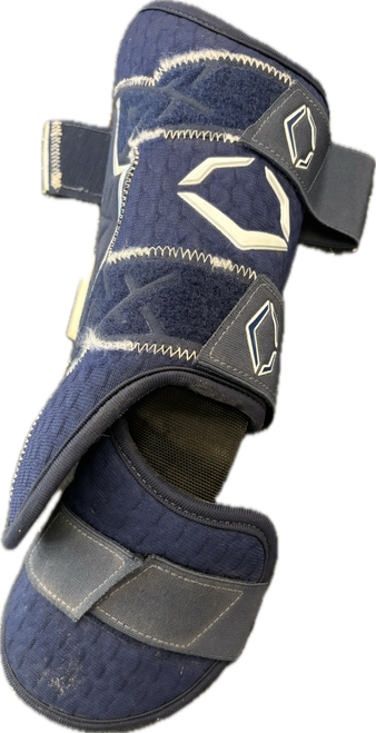 Vist Large View of Product Image Which is Used Evoshield BB/SB Shin/Foot Protector Navy Blue