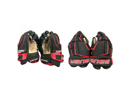 Vist Large View of Product Image Which is Used Bauer TOEWS Junior Gloves Black 10"