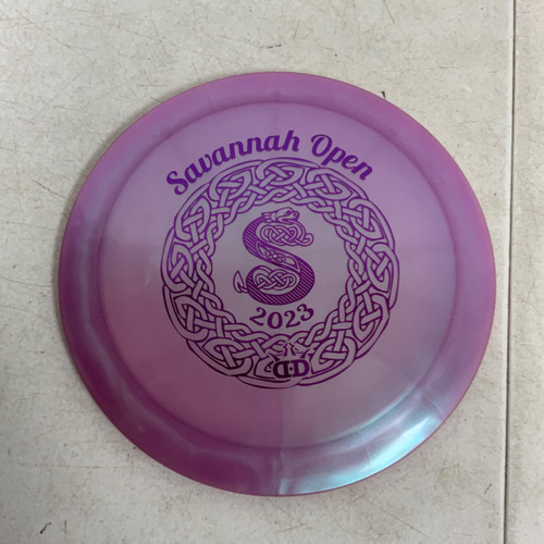 Vist Large View of Product Image Which is Used Westside VIP BOATMAN Disc Golf Driver Purple 168g