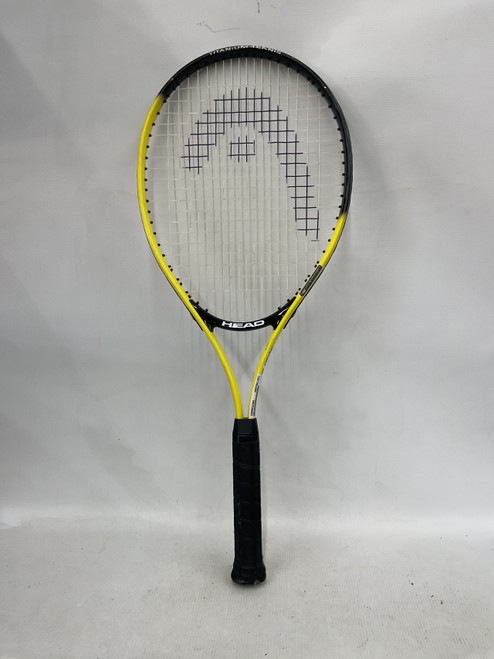 Vist Large View of Product Image Which is Used Head TOUR PRO Adult Tennis Racquet Yellow 4 1/4"