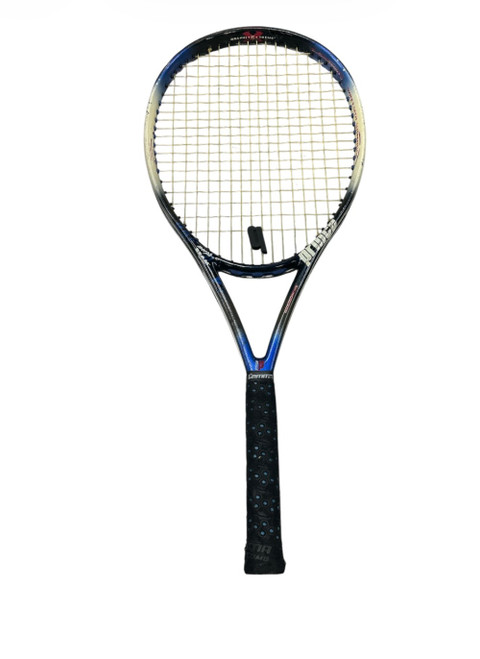 Vist Large View of Product Image Which is Used Prince MORPH BEAM Adult Tennis Racquet Royal Blue 4 3/8"