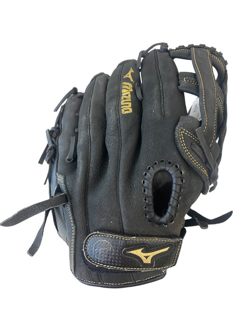 Vist Large View of Product Image Which is Used Mizuno PREMIER BB/SB Glove RH Throw Black 13"