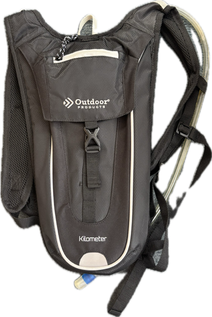 Vist Large View of Product Image Which is Used Outdoor Products KILOMETER Backpack Black