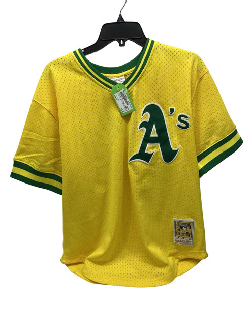 Vist Large View of Product Image Which is Used Mitchell A JERSEY NUMBER 35 S.S. Spirit Wear M Yellow LG