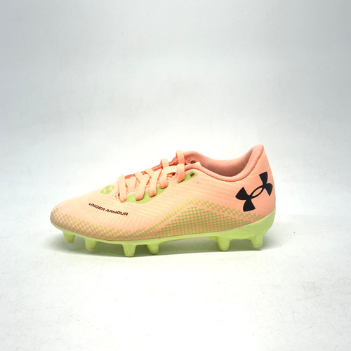 Vist Large View of Product Image Which is Used Under Armour SHADOW SELECT Soccer Cleats Orange Junior 01