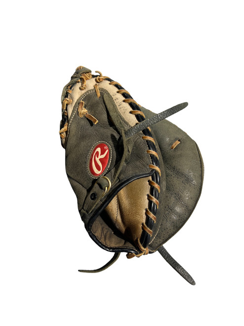 Vist Large View of Product Image Which is Used Rawlings RCMB BB/SB Catchers RH Throw Black 31"