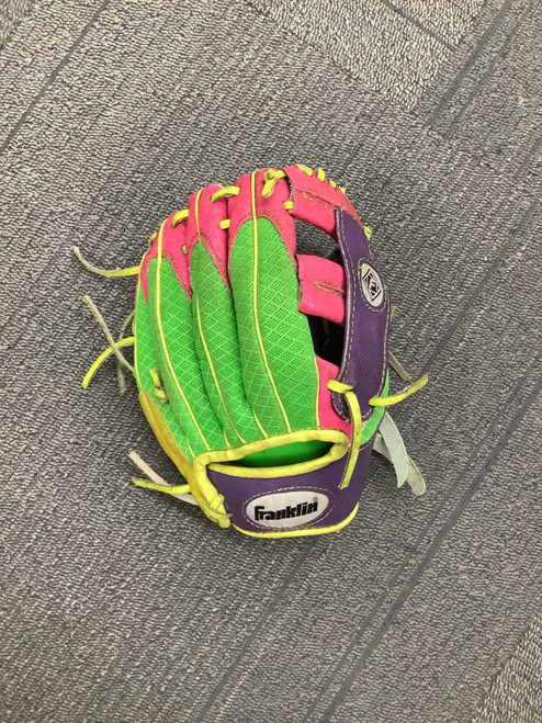 Vist Large View of Product Image Which is Used Franklin MESH TEK BB/SB Glove RH Throw Purple 9 1/2"