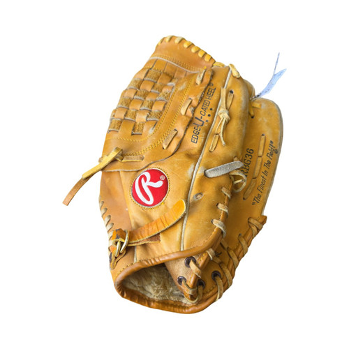 Vist Large View of Product Image Which is Used Rawlings RBG36 GLOVE 12 IN RHT BB/SB Glove RH Throw Brown 12"