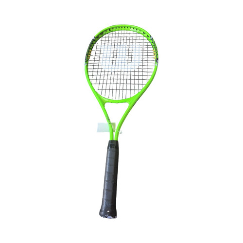 Vist Large View of Product Image Which is Used Wilson ADVANTAGE XL TENNIS RACQUET 3 3/8 Adult Tennis Racquet Green 3 3/8"