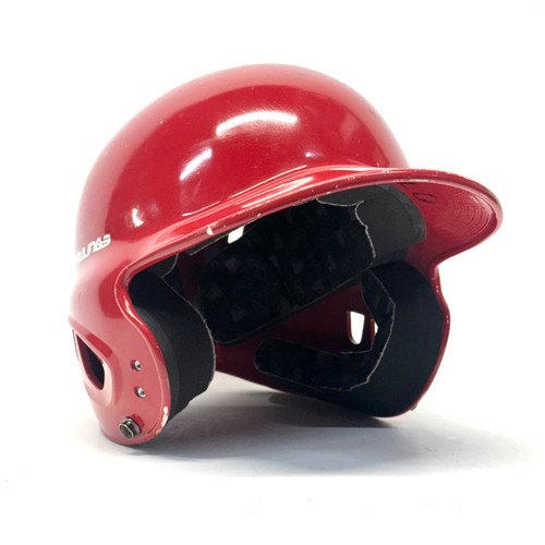 Vist Large View of Product Image Which is Used Rawlings MLTBH-R1 Batting Helmet No Mask Red SM