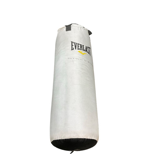 Vist Large View of Product Image Which is Used Everlast GREATNESS IS WITHIN Boxing Heavy Bag White 80 lb