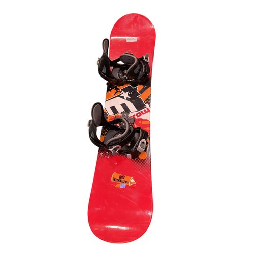 Vist Large View of Product Image Which is Used Morrow MORROW TROOPER W/ SLIDER BINDINGS Boys Board/Binding Red 128 cm