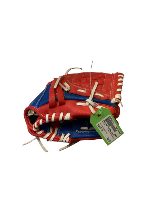 Vist Large View of Product Image Which is Used Rawlings PLAYERS SERIES BB/SB Glove T-ball White/Red/Navy 9"