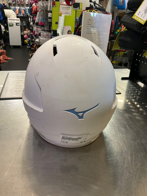 Vist Large View of Product Image Which is Used Mizuno SB HELMET Batting Helmet w/Mask White SM