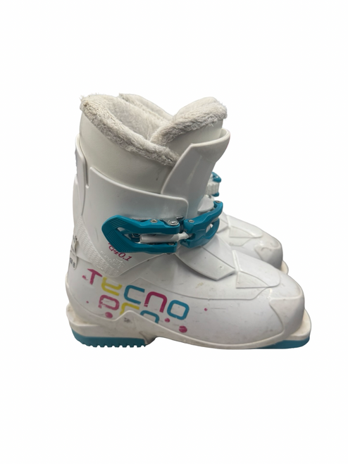Vist Large View of Product Image Which is Used Tecno Pro G40.1 Girls DH Ski Boot White 195 MP - Y13