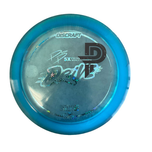 Vist Large View of Product Image Which is Used Discraft Z DRIVE Disc Golf Driver Royal Blue