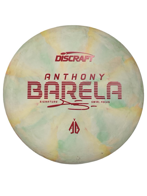 Vist Large View of Product Image Which is Used Discraft ACE ANTHONY BARELA Disc Golf Putter Yellow