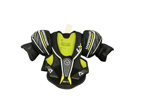 Vist Large View of Product Image Which is Used Warrior LX PRO Youth Shoulder Pads LG