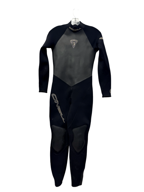 Vist Large View of Product Image Which is Used O'Neill Epic 3/2 Junior Full Suit / Wetsuit Black Size 16