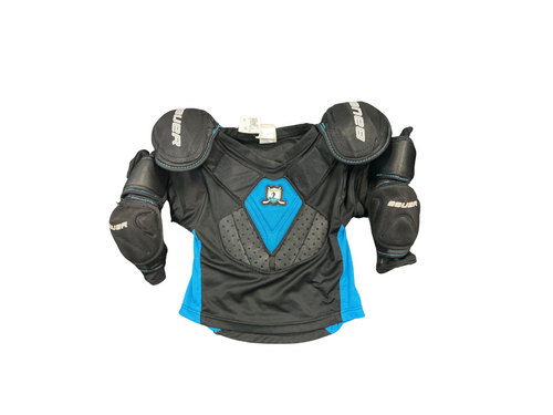 Vist Large View of Product Image Which is Used Bauer PRODIGY Youth Shoulder Pads LG