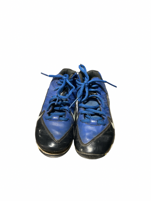 Vist Large View of Product Image Which is Used Nike ALPHA SHARK BB/SB Cleats Navy Blue Youth 13.0