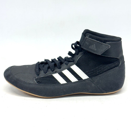 Vist Large View of Product Image Which is Used Adidas HVC Wrestling Shoes Black Senior 6