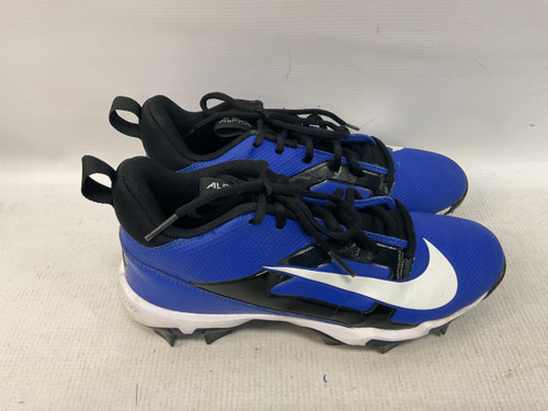 Vist Large View of Product Image Which is Used Nike ALPHA MENACE 4 BB/SB Cleats Royal Blue Junior 06