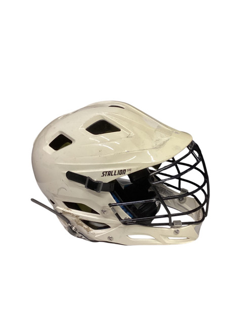 Vist Large View of Product Image Which is Used STX STALLION Lacrosse Helmet White XS