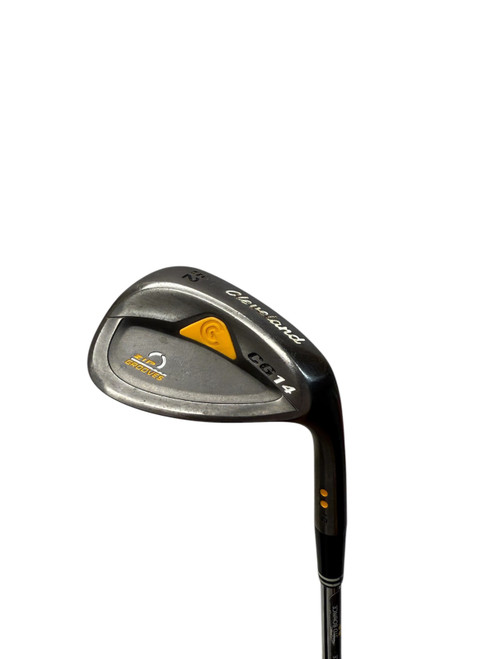 Vist Large View of Product Image Which is USED CLEVELAND CG14 MENS RH 52 DEGREE WEDGE
