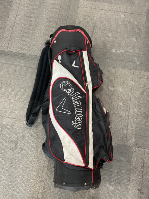 Vist Large View of Product Image Which is Used Callaway CART BAG Mens Cart Bag Red