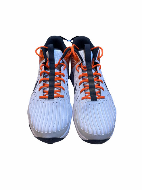 Vist Large View of Product Image Which is Used Nike FORCE Adult FB Cleats White Senior 13