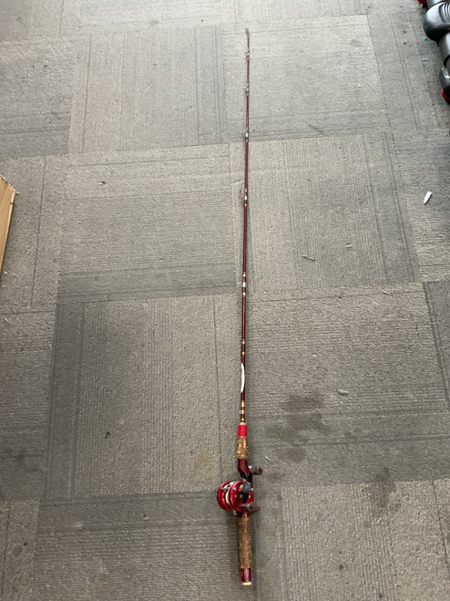 Vist Large View of Product Image Which is Used Abu Garcia AMBASSADEUR 5000 Rod and Reel Combo