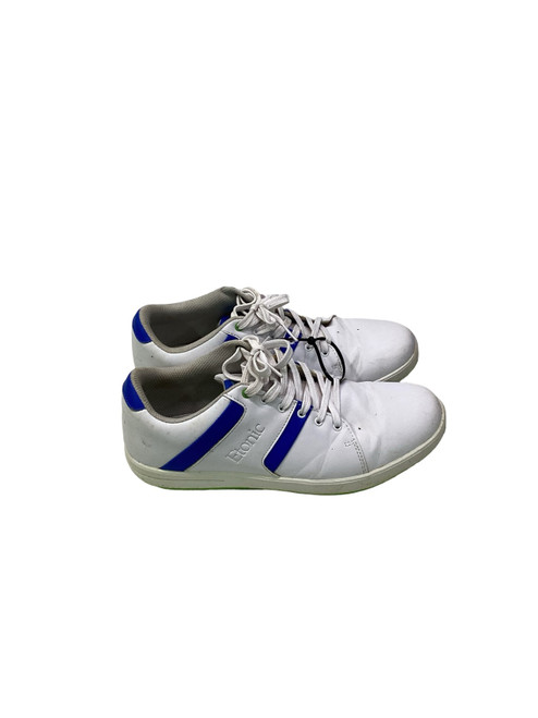 Vist Large View of Product Image Which is Used Etonic Mens Golf Shoes White Senior 10