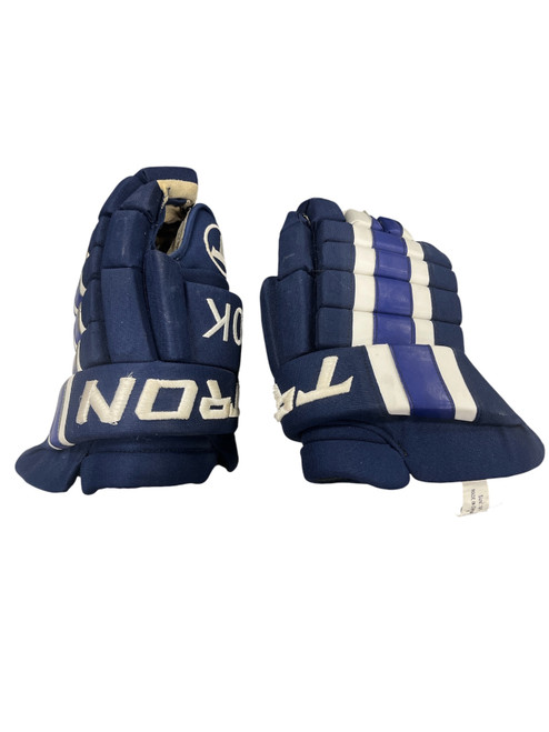 Vist Large View of Product Image Which is Used TRON 20K GLOVES Senior Gloves Navy Blue 14"