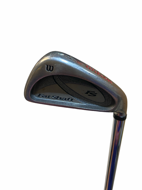 Vist Large View of Product Image Which is Used Wilson FAT SHAFT Mens Individual Iron RH 4 Iron