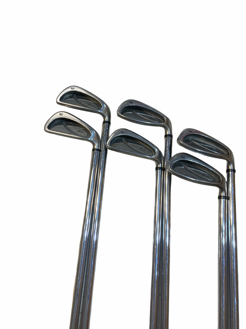 Vist Large View of Product Image Which is Used Wilson FAT SHAFT Mens Iron Set RH 5I-PW