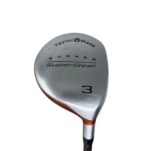 Vist Large View of Product Image Which is Used Taylormade BURNER SUPERSTEEL Mens Fairway Wood RH 3 Wood