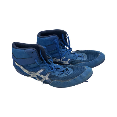 Vist Large View of Product Image Which is Used, Asics Wrestling Shoes, Royal Blue, Senior 12.5