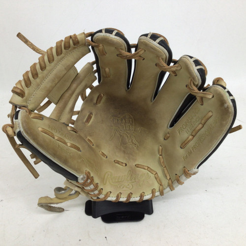 Vist Large View of Product Image Which is Used Rawlings HEART OF THE HIDE 11.5IN RHT BB GLOVE BB/SB Glove RH Throw Tan 11 1/2"