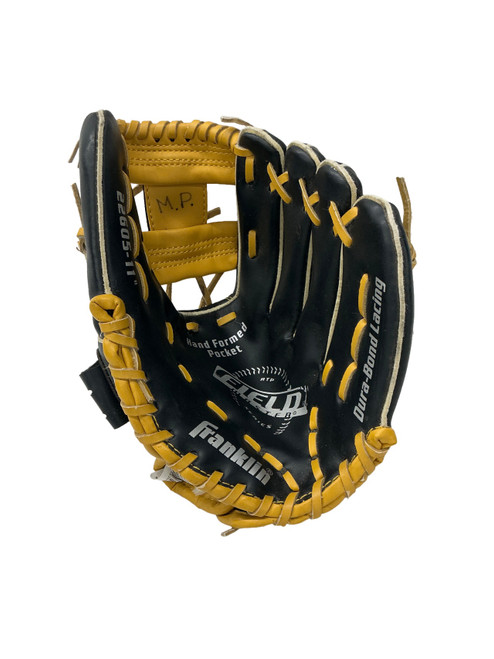 Vist Large View of Product Image Which is Used Franklin 22605 BB/SB Glove RH Throw Black 11"
