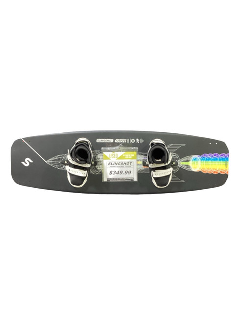 Vist Large View of Product Image Which is Used SLINGSHOT JOHNNY ROCKET 139 WAKEBOARD Wakeboard Black 139 cm