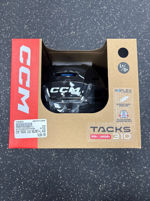 Vist Large View of Product Image Which is New CCM TACKS 310 HELMET-L WIDE 2026